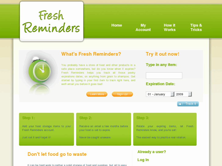 www.myfreshreminders.com