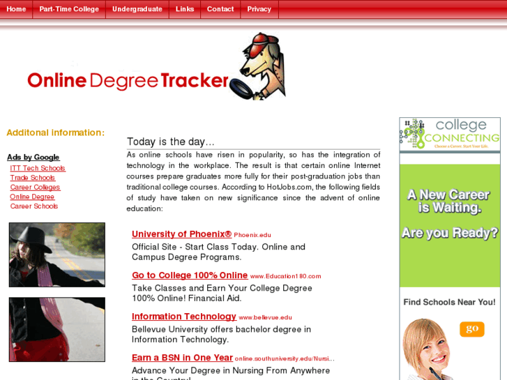 www.onlinedegreetracker.com