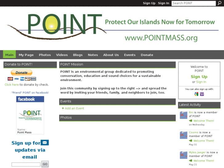 www.pointmass.org