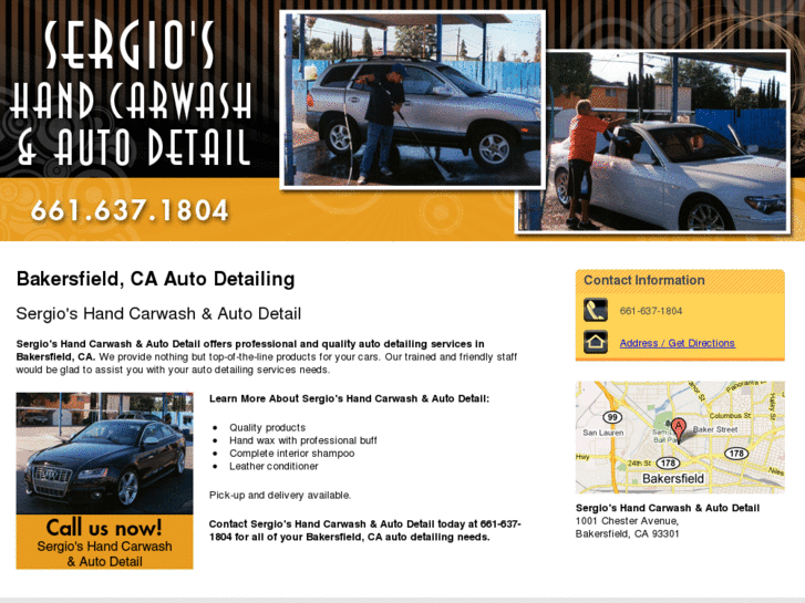 www.sergioshandcarwash-bakersfield.com