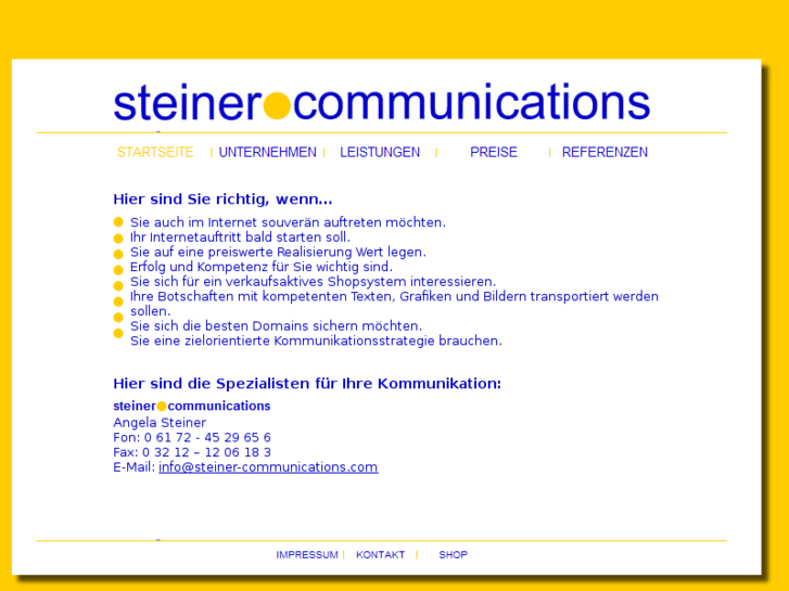 www.steiner-communications.com