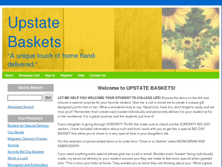 www.upstatebaskets.com