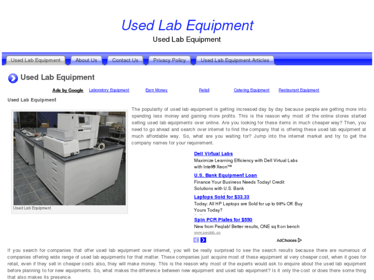 www.usedlabequipment.org