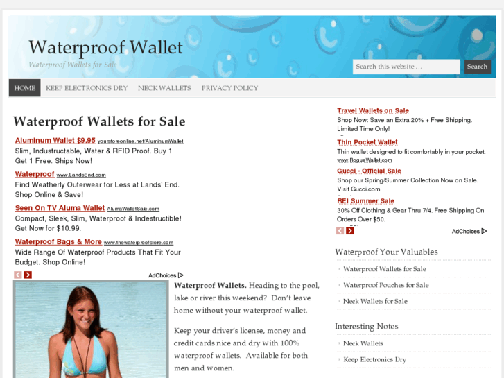 www.waterproofwallet.net