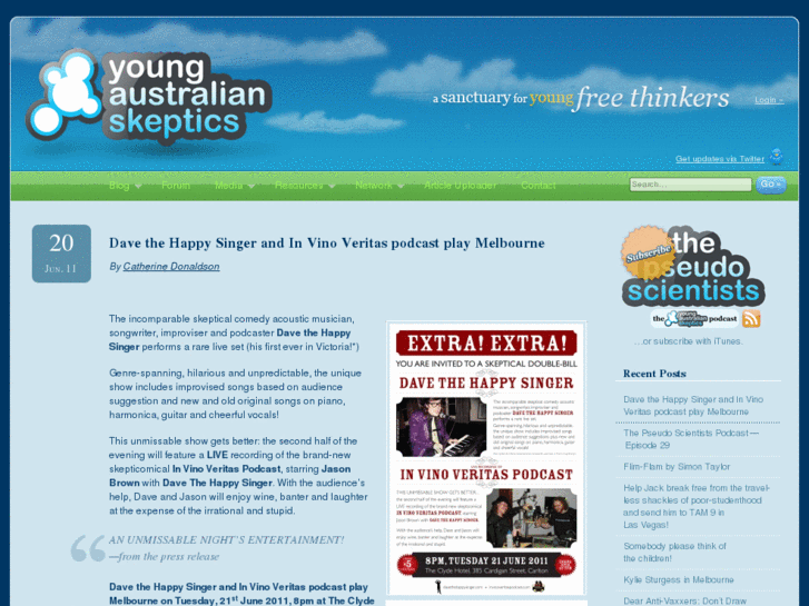 www.youngausskeptics.com