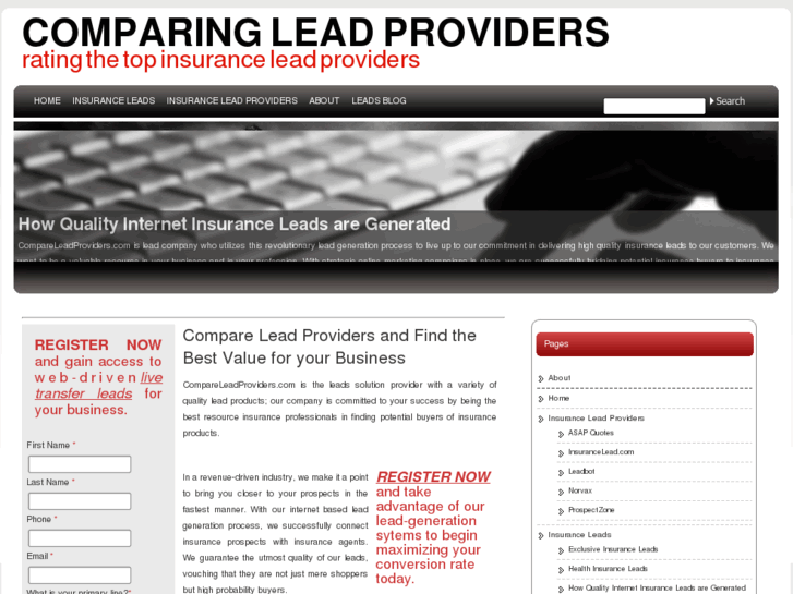 www.compareleadproviders.com