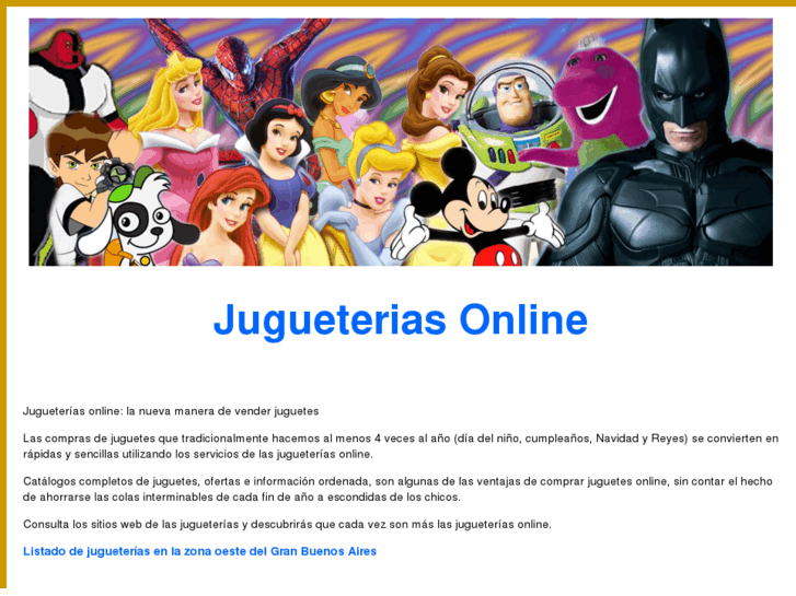 www.jugueteriasonline.com