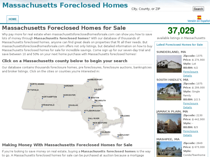 www.massachusettsforeclosedhomesforsale.com