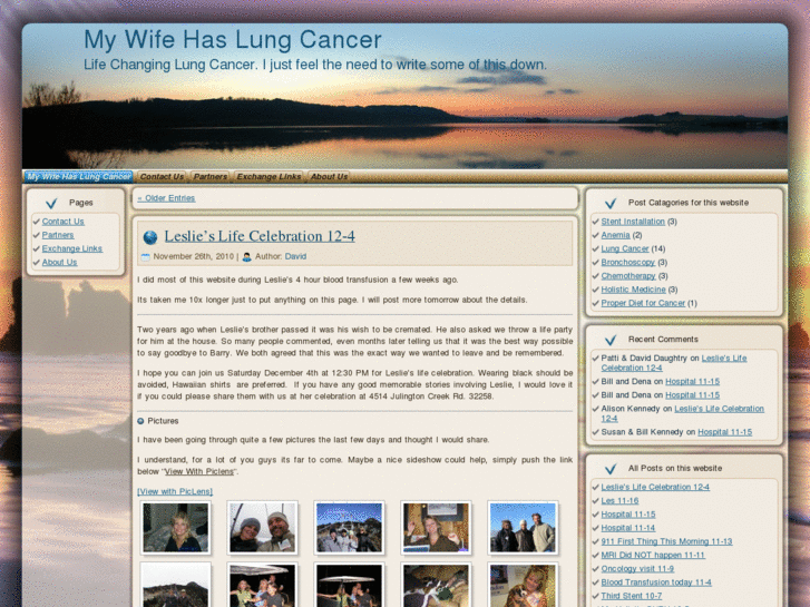 www.mywifehaslungcancer.com