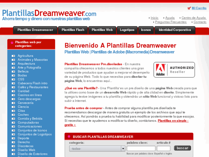 www.plantillasdreamweaver.com