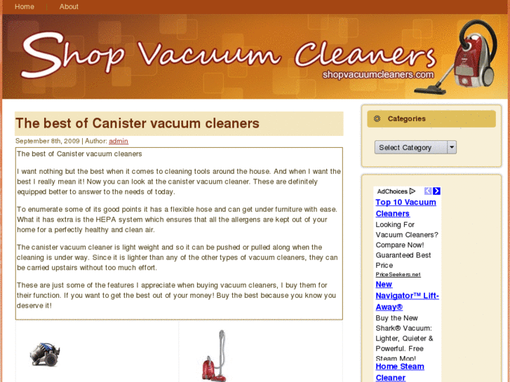 www.shopvacuumcleaners.com