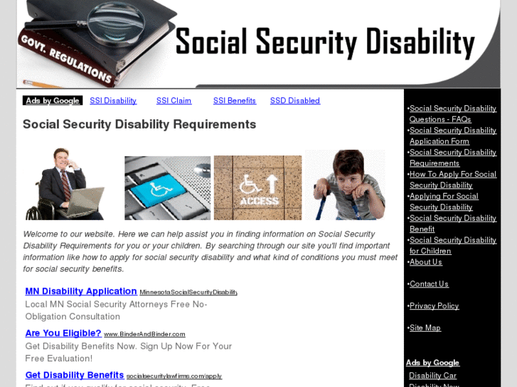 www.socialsecuritydisabilityrequirementsonline.com