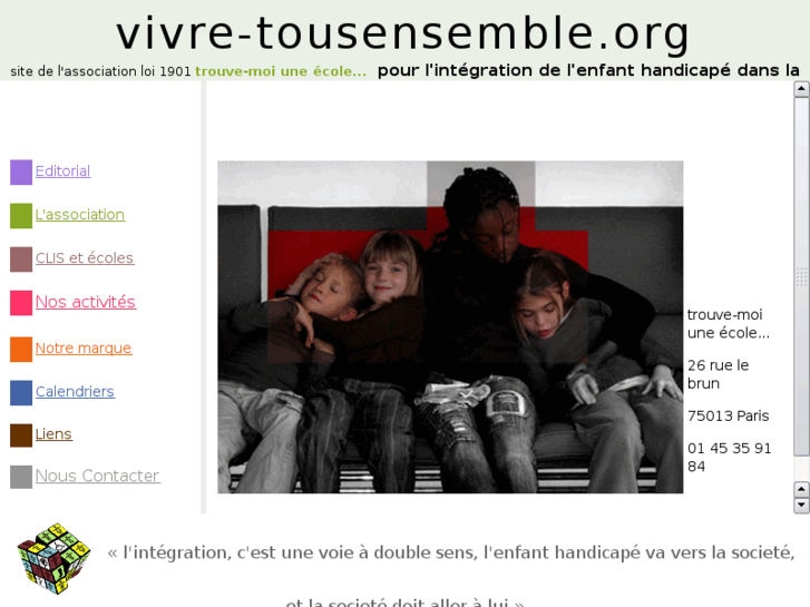 www.vivre-tousensemble.org