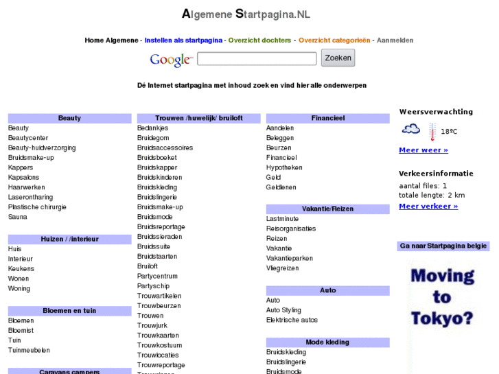 www.algemenestartpagina.nl