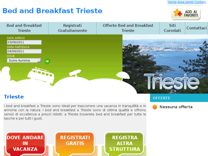 www.bedandbreakfasttrieste.net