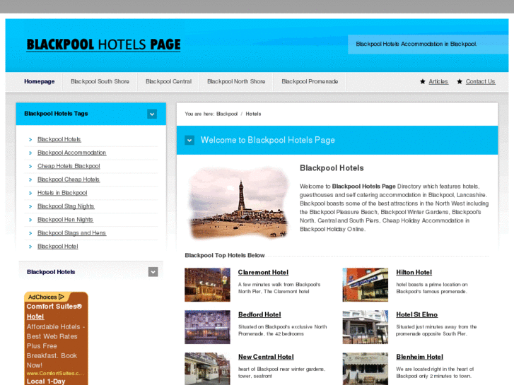 www.blackpoolhotelspage.co.uk