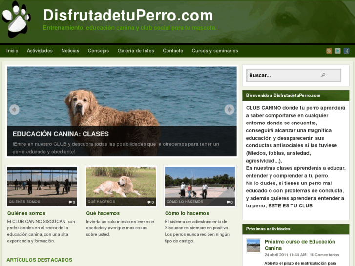 www.disfrutadetuperro.com