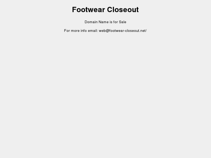 www.footwear-closeout.net