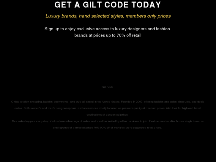 www.giltcode.com