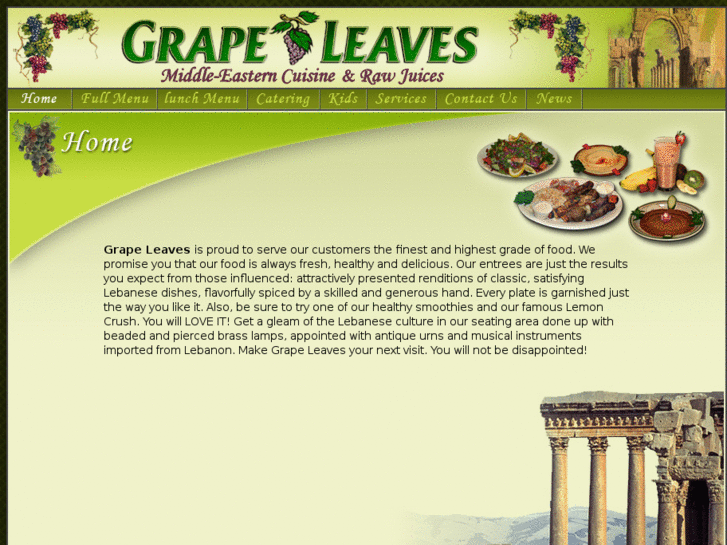 www.grapeleavesrestaurant.com