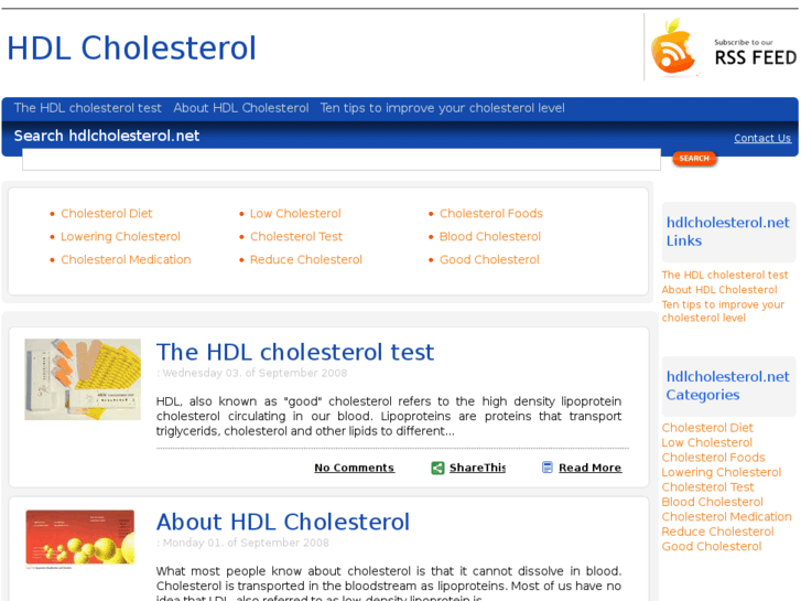 www.hdlcholesterol.net