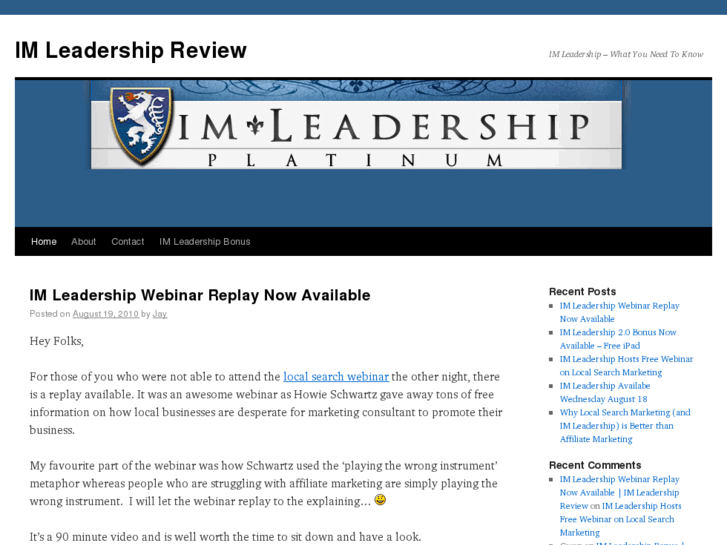 www.imleadershipreview.com