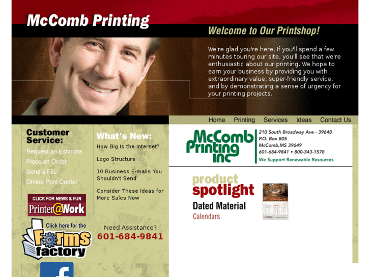 www.mccombprinting.com