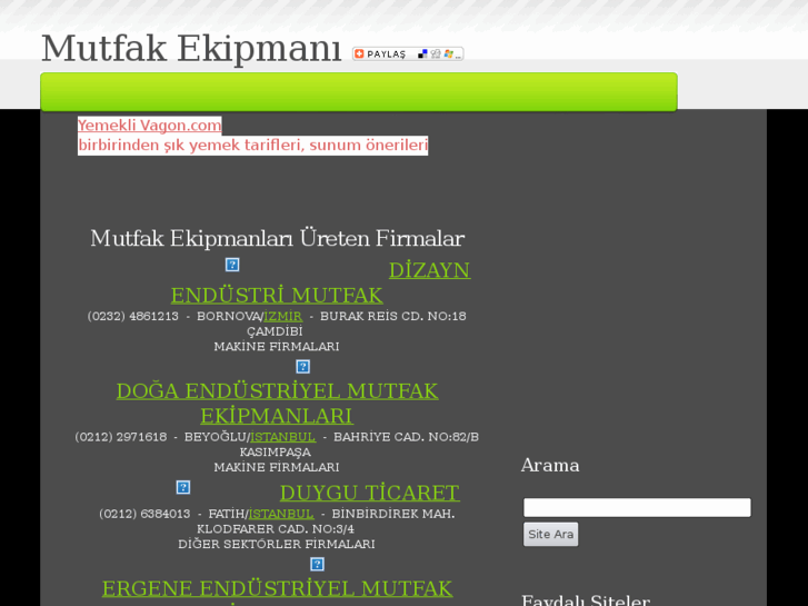 www.mutfakekipmani.com