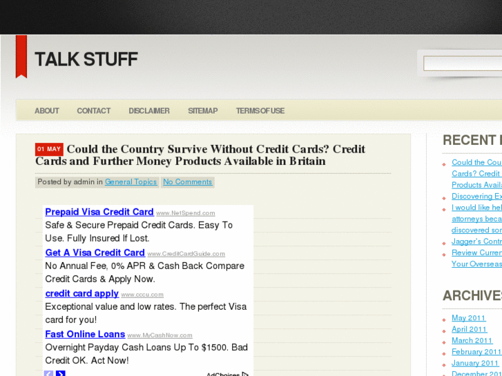 www.talkstuff.info