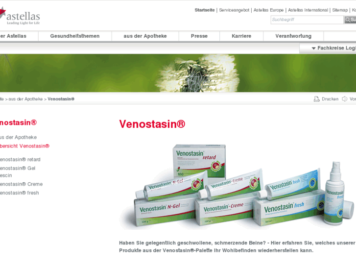 www.venostasin.com