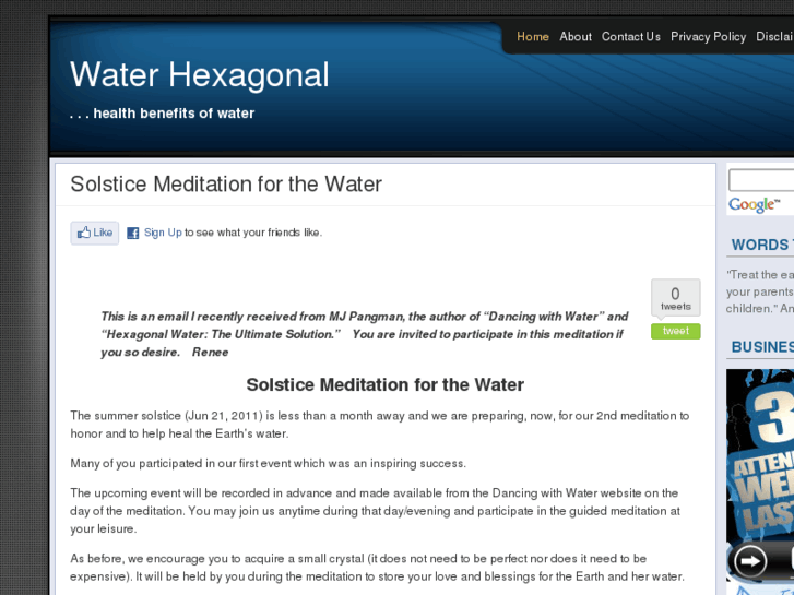 www.waterhexagonal.com