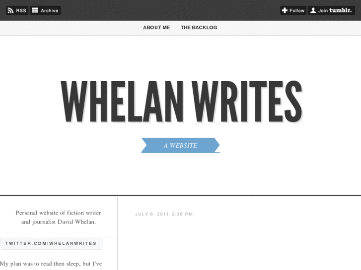 www.whelanwrites.com