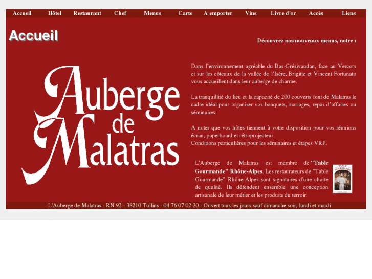 www.aubergemalatras.com