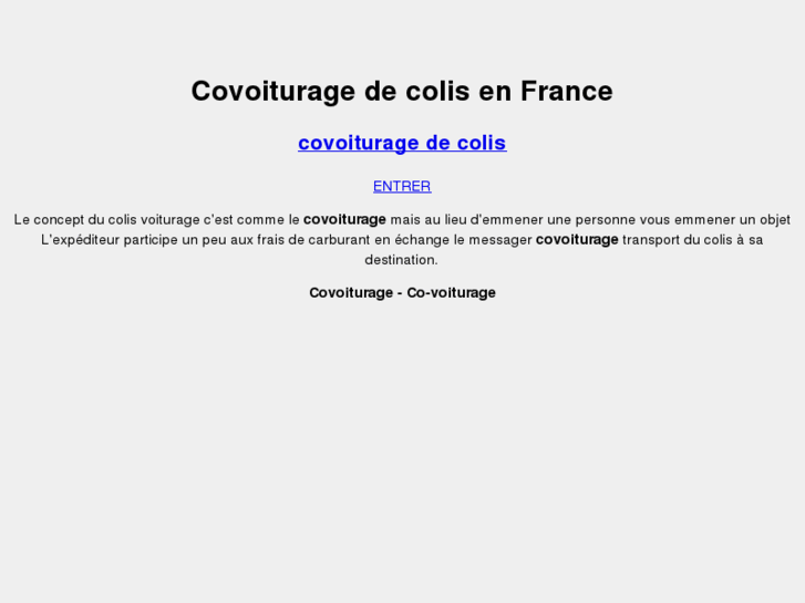 www.colis-covoiturage.com