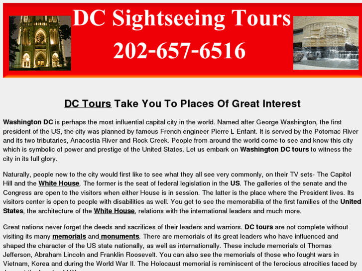 www.dcsightseeingtours.info