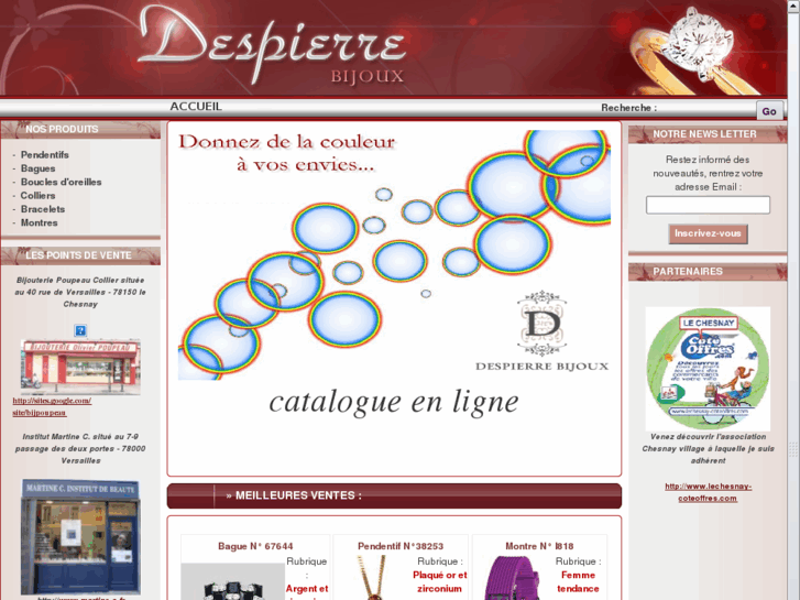 www.despierrebijoux.com