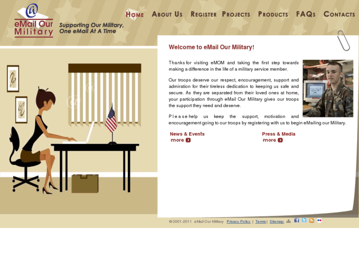 www.emailourmilitary.com
