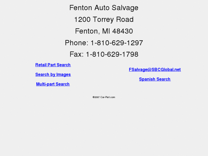 www.fentonautosalvage.com