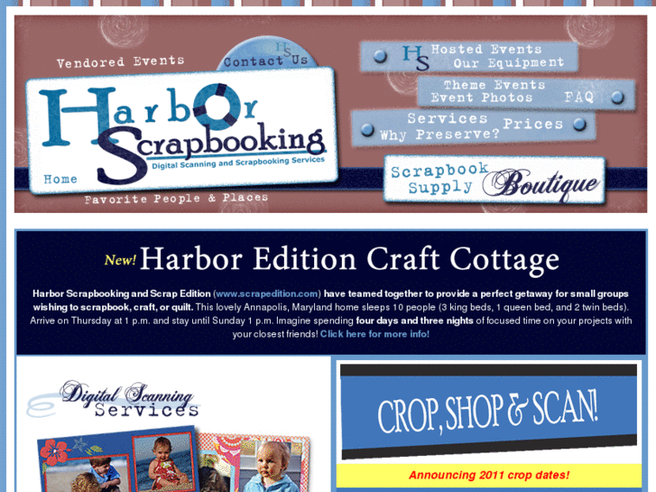 www.harborscrapbooking.com