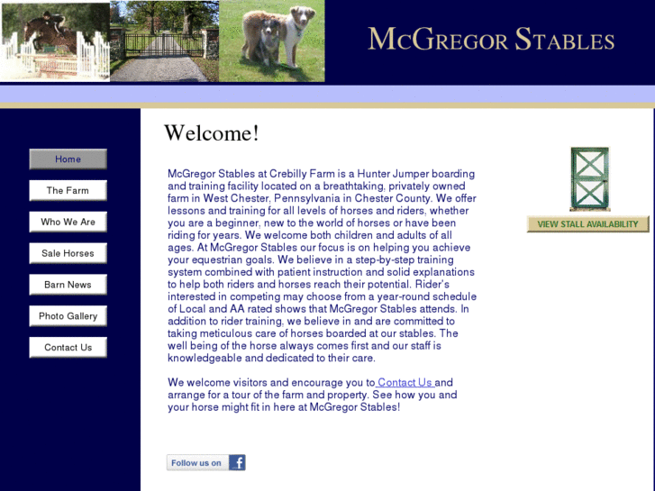 www.mcgregorstables.com