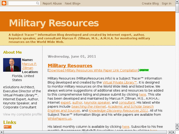 www.militaryresources.info