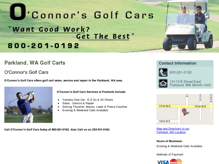 www.oconnorsgolfcarswa.com