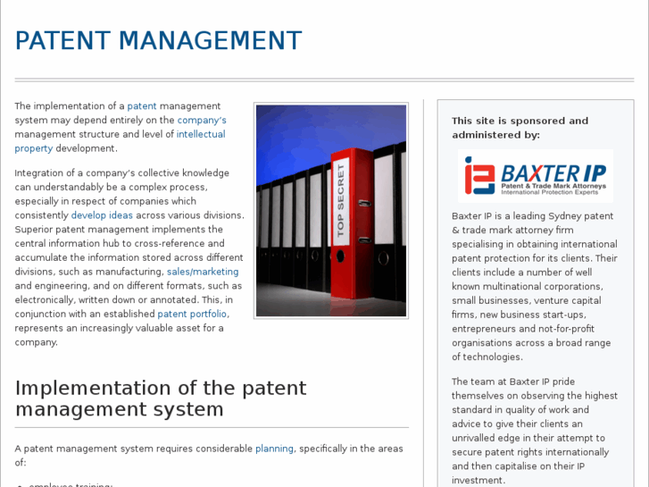 www.patentmanagement.com.au