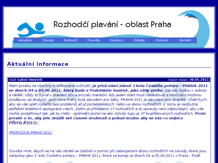 www.rozhodciplavani.cz