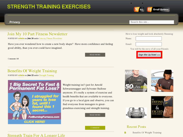 www.strengthtrainingexercises.org