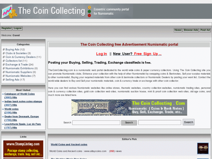 www.thecoincollecting.com