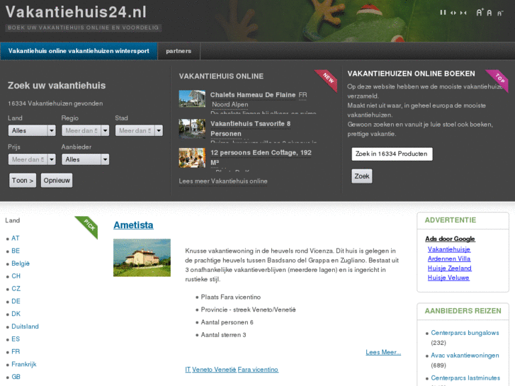 www.vakantiehuis24.nl