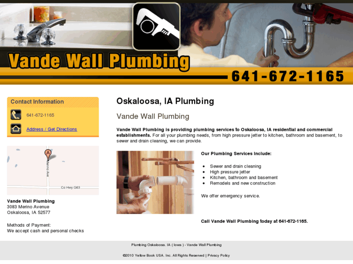 www.vandewallplumbing.com