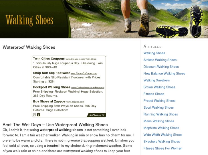 www.waterproofwalkingshoes.com