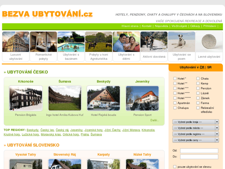 www.bezva-ubytovani.cz